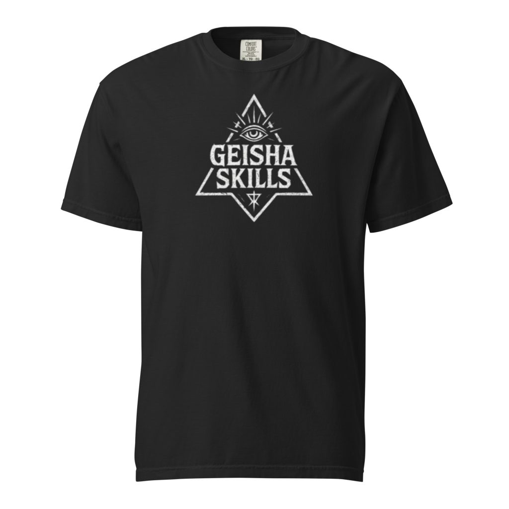 GEISHA SKILLS – Succubus Heavyweight T-Shirt.